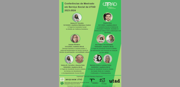 UTAD Master’s in Social Work Conferences