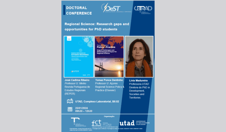 DOCTORAL CONFERENCE | Regional Science: Research gaps and opportunities for PhD students