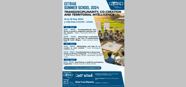 CETRAD Summer School 2024 (16-18 May)